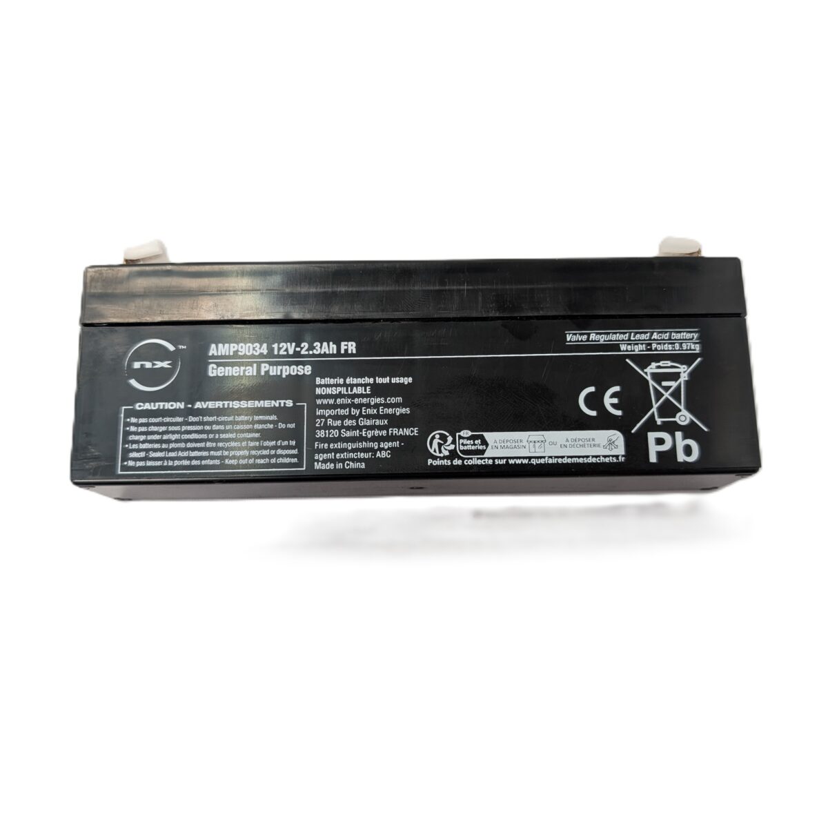 Daspi Presto Replacement Battery (Req. 2 x Battery's)