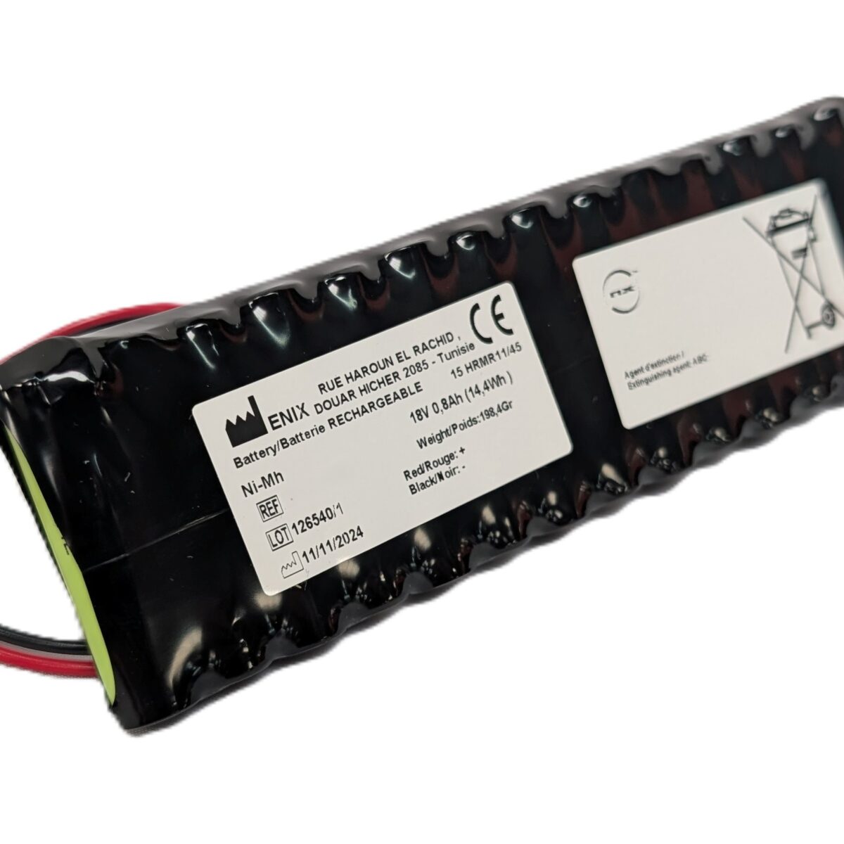 Label Eterna Battery Pack