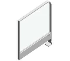 Floor to Wall Automatic Door Barrier